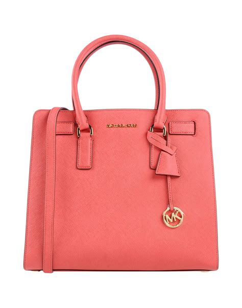 michael kors peach handbag|pink michael kors outlet.